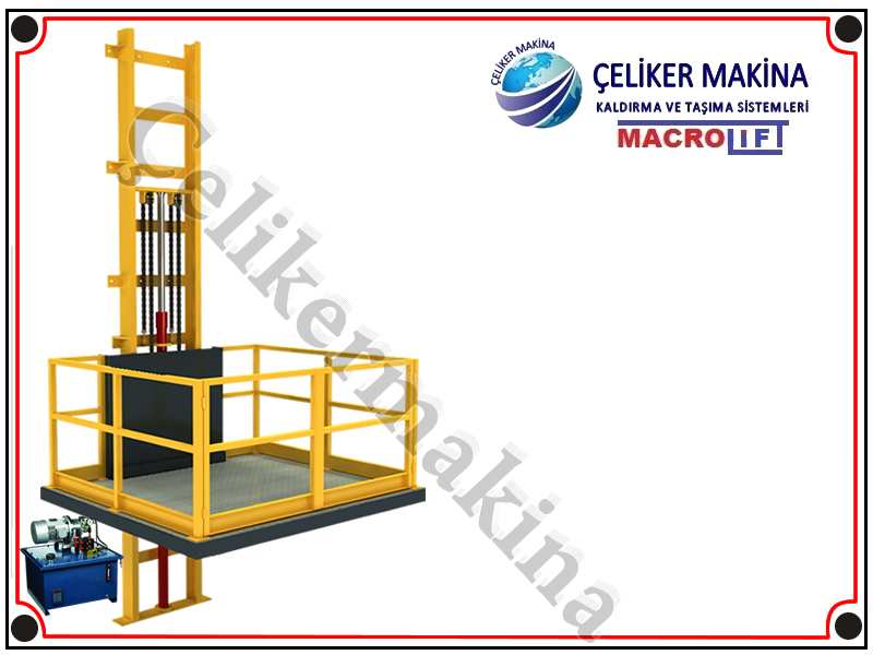 Hidrolik Yük Lifti Teknik Özellikleri